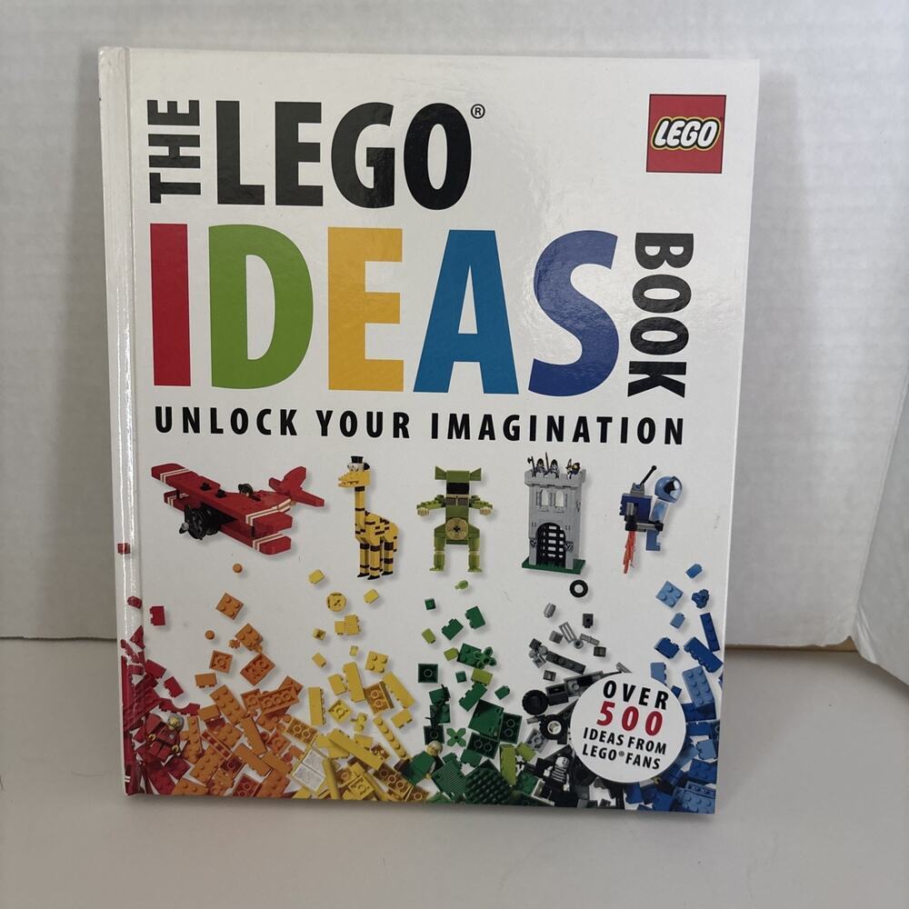 The LEGO Ideas Book Hardcover Unlock your Imagination 500 Ideas